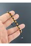 Ukraine Rock Drop Amber Macrame Knitted Adult Bracelet - 2