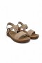 Orthopedix Single-Strap Comfortable Women's Sandals Qr25201 Beige - 3