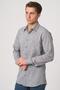 White Stone 2025-Y G2532 Linen Shirt Gray - 2
