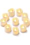 12Pcs Flickering Flameless Candle Battery Operated, 200+Hours Fake Electric LED Tea Lights for Votive, Centerpiece Table Decorations, Wedding, Aniversary, Halloween, Christmas