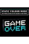 لافتة إضاءة LED بتصميم Game Over - مصباح حائط للألعاب بنمط البكسل، نيون RGB - 4