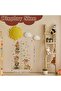 Kids Growth Chart - Animal Wall Decals Height Measurement Sticker 50-150 cm - 2