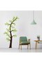 Green Tree Wall Decals - Family Tree Wall Stickers - Bedroom Living Room Sofa TV Background Home Wall Decor - 2