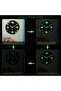 Glow in The Dark Silent Wall Clock, 12-inch Luminous Numbers - 3