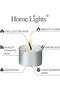® Unscented Tea Candles - 8 Hour Long Burning, Giant Packs - White, Smokeless for Home - 3