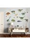 Dinosaurs Wall Stickers - Colourful Forest Dinosaur Decals (4pcs) - 5