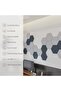 (in47)12 Pack Acoustic Panels, High Density Sound Absorbing Panels Sound Proof Insulation, Hexagonal - 5