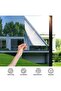 Frosted Window Film Static Cling Privacy UV Heat Control 40x100cm - 3