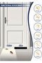 Door Draft Stopper, Adjustable 36 inch Door Sweep Noise Blocker - 4