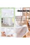 Sheer White Voile Curtains, 2 Panels, 39" W x 98" L Each - 6