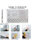 Privacy Window Glass Films No Glue Frosted Static Cling UV Protection Heat Control Home Decorative for Living Room Bathroom Bedroom Kitchen Office (45 x 254 cm) - 7