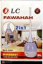 DLC فواحة منقي هواء دي ال سي 2951 - Unbranded Aroma Diffuser - Plastic or Metal - Candle Light Sour