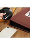 Photo Album, Holds 300 4x6in Photos, PU Leather Cover (Brown) - 4
