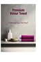 2 Piece Oversized Velour Luxury Beach Towel -Fluffy Velour Cotton 90 x 165 Cm- 450 GSM 100 % Cotton - 5