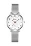 Silver Luxury Women’s Quartz Watch – Stainless Steel Sport Wristwatch for Ladies