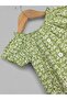 Girl's Summer 2-3-4-5-6 Years Old Stylish 2-Piece Set with Ribbed Top and Belted Shorts - 3