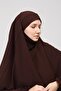 طقم عباية - طقم مكون من 3 قطع - طقم وشاح وحزام بأكمام مكشكشة - 5