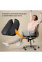 2026 Upgraded Car Seat Cushion Pad Foam Heightening Wedge,for Tailbone Pain Lower Back Pain Relief People Driving,Truck Seat Cushion for Office Chair - 6