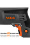 IMPACT DRILL, 13mm, 710W - for Drilling Steel, Concrete, Wood, Plastic, Adjustable Side Handle. - 5