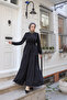 3-Layer Gathered Medina Silk Ferace - 4