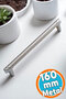Metal Handle Furniture Drawer Kitchen Cabinet Cupboard Door Handles Handle Handle 16 cm 160 mm Chrome