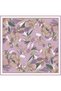Floral Print Pure Silk Twill Scarf 9312D 58 - 4