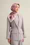Floral Print Pure Silk Twill Scarf 9312D 58 - 2