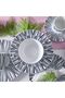 Apollo 16-Piece Color Glazed Stoneware Dinner Set -Serves 4 Black - 2
