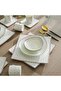 Raymer 20-Piece Fine Bone China Dinner Set -Serves 4 -White - 2