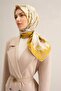 Abstract Patterned Pure Silk Twill Scarf 9350D 85 - 2