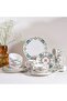 Youthful Bite 16-Piece New Bone China Dinner Set -Serves 4 - 5