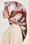 Floral Print Sura Saf Silk Scarf 9200D 50 03 - 3