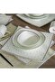 Raymer 20-Piece Fine Bone China Dinner Set -Serves 4 -White - 6