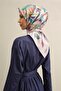Floral Print Pure Silk Twill Scarf 9332D 33 - 3
