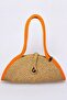 Mia Natural Wooden Beaded Straw Look Shoulder Bag - 6