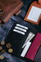 Genuine Leather Wallet with Passport Holder and Card Holder - 3