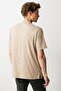 Men's Crew Neck T-Shirt K.Beige - 3