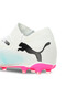Mens FUTURE 7 MATCH FG/AG Football Boots Crampons - White - 5