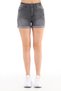 Women's High Waist Double Leg Denim Shorts Classic Mini Jean Shorts C604