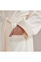 روب مودرن اوف وايت بقبعة ريفي - Off White Modern Robe with A Cab Reefi - 4