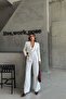 Woman's White Stone Detail Pants 1017-1562 - 6