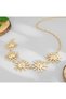 Sun Women Waist Cord Gold-Plated Waist Chain Adjustable Belt with Detail - 4