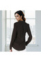 Shirt with Long Sleeves and Button Closure - 4