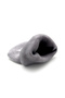 2 Pieces Gray Color Foot Moisturizing Booties Socks One Size Full Gel Socks Foot Care Gray Spa Gel Socks - 2