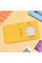 Yellow 20 Pockets Binder Kpop Photocard Album Receives 40Pcs Photocards