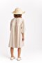 Robadan Kopanakili Embroidered Linen Dress 2-7 Years Natural - 2