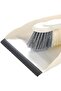 Grey Force Premium Dust Pan and Brush Set, Soft Dense Bristles, Rubber Lip Design,BB2107 - 4