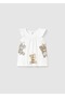 Baby Girl Printed Dress White 1852
