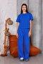 Women's Tracksuit Suit Loose Waist Elastic Bag Pocket - 3