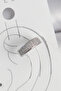 Brass Silver Color Zircon Stone Cartilage Model Women's Earrings